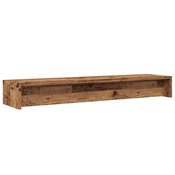 Monitorständer Altholz-Optik 100 cm