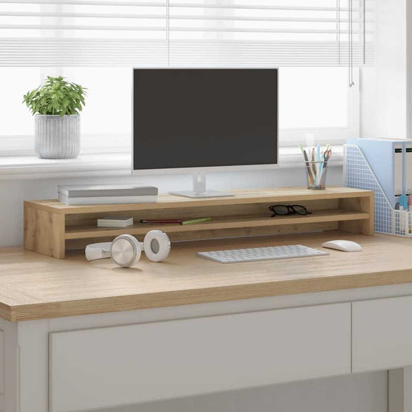 Monitorständer Artisan Oak 100 cm