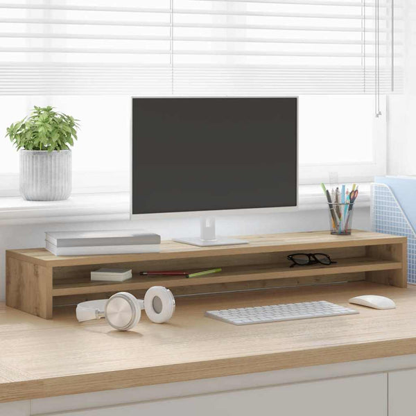 Monitorständer Artisan Oak 100 cm