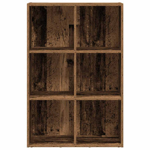 Bücherregal Sideboard Altholz-Optik 66x98 cm