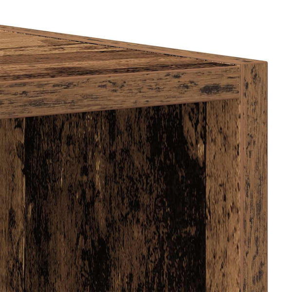 Bücherregal Sideboard Altholz-Optik 66x98 cm