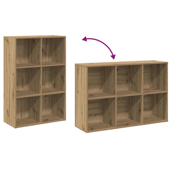 Bücherregal Artisan Eiche 66x30x98 cm