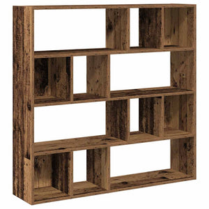 Bücherregal Raumteiler Altholz-Optik 105 cm