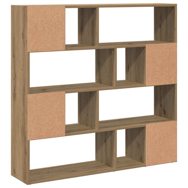 Bücherregal Raumteiler Artisan Eiche 105x102 cm