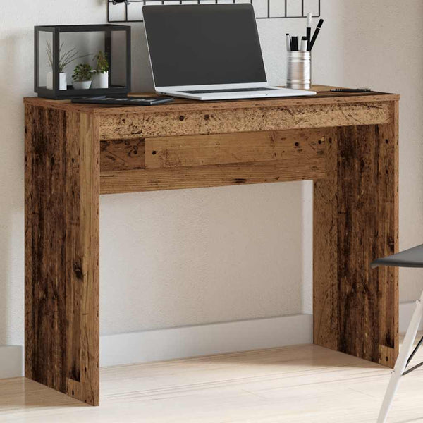 Schreibtisch Altholz-Optik 90 cm