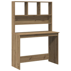 Schreibtisch mit Regal Artisan Eiche 102cm
