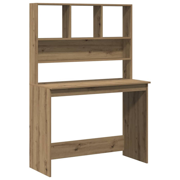 Schreibtisch mit Regal Artisan Eiche 102cm