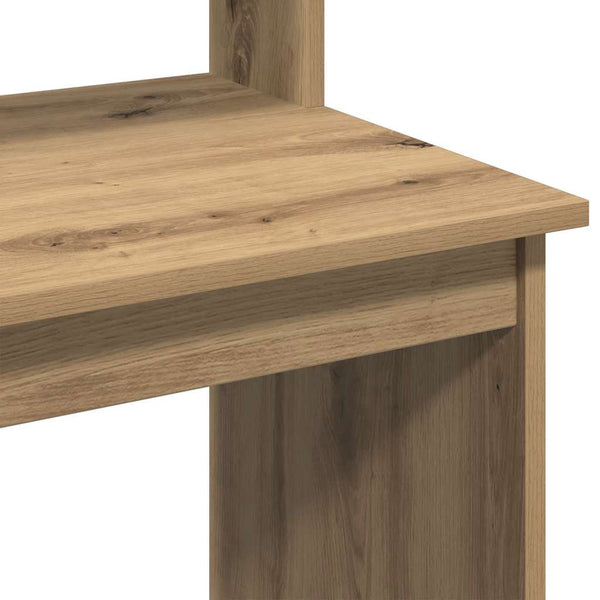 Schreibtisch mit Regal Artisan Eiche 102cm