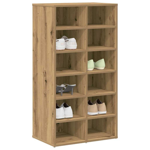 Schuhregal Artisan Eiche 54x34x100,5 cm