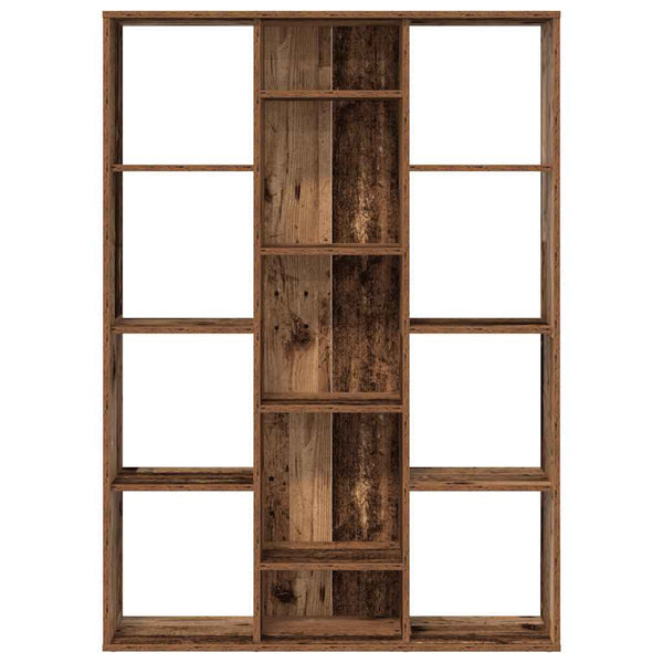 Raumteiler Bücherregal Altholz-Optik 100x140cm