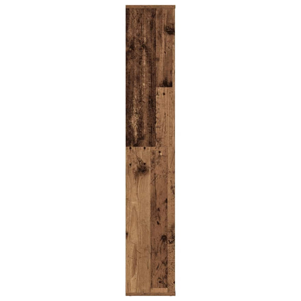 Raumteiler Bücherregal Altholz-Optik 100x140cm