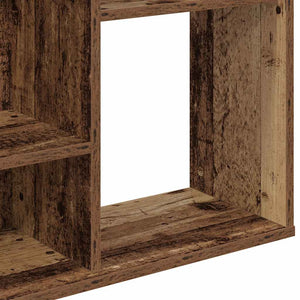 Raumteiler Bücherregal Altholz-Optik 100x140cm