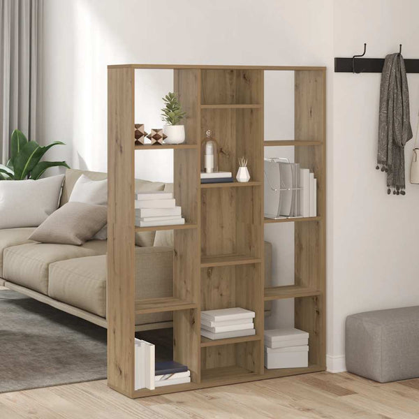 Raumteiler Bücherregal Artisan Eiche 100x140 cm