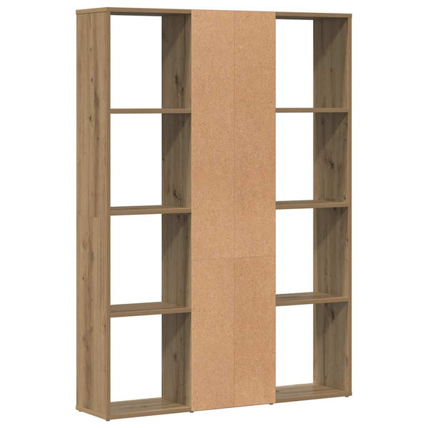 Raumteiler Bücherregal Artisan Eiche 100x140 cm