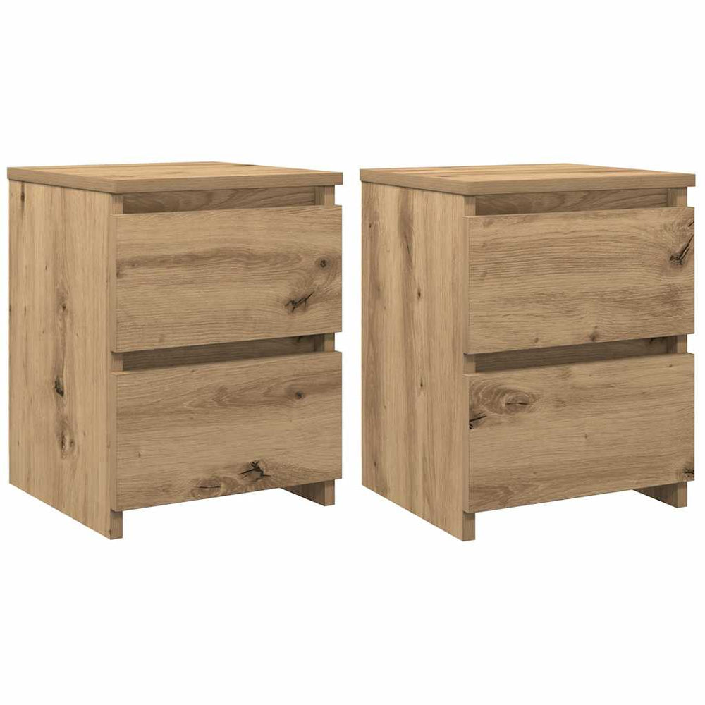 Nachttische 2er Set Artisan Eiche