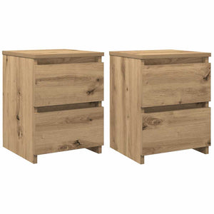 Nachttische 2er Set Artisan Eiche