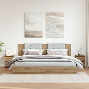 Nachttische 2er Set Artisan Eiche