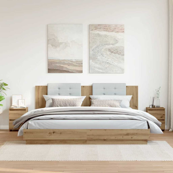 Nachttische 2er Set Artisan Eiche
