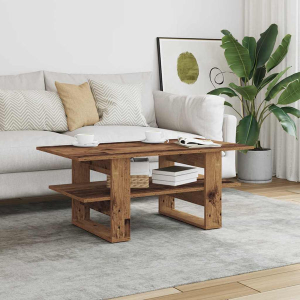 Couchtisch Altholz-Optik 102 cm