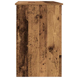 Schreibtisch Altholz-Optik, 102 cm