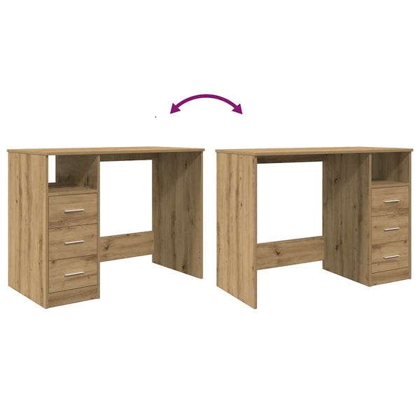 Schreibtisch Artisan Eiche 102x50 cm
