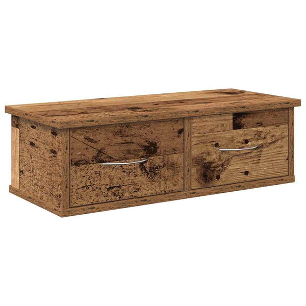 Wandschrank Altholz-Optik 60 cm
