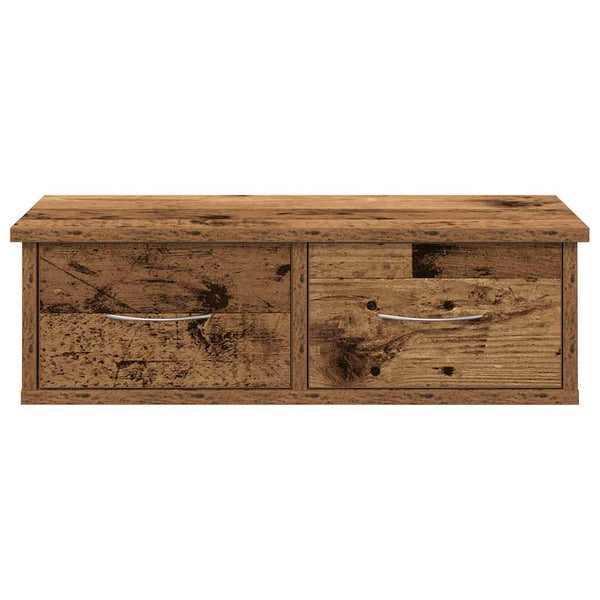 Wandschrank Altholz-Optik 60 cm