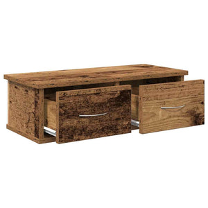 Wandschrank Altholz-Optik 60 cm