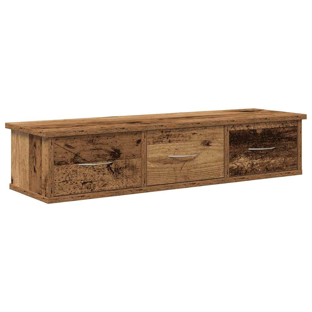 Wandschrank Altholz-Optik 88 cm