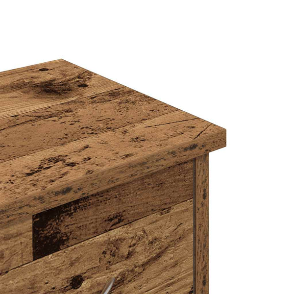 Wandschrank Altholz-Optik 88 cm
