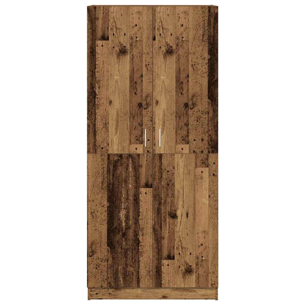 Kleiderschrank Altholz-Optik 80x52x180 cm