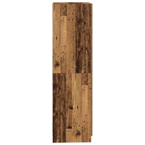 Kleiderschrank Altholz-Optik 80x52x180 cm