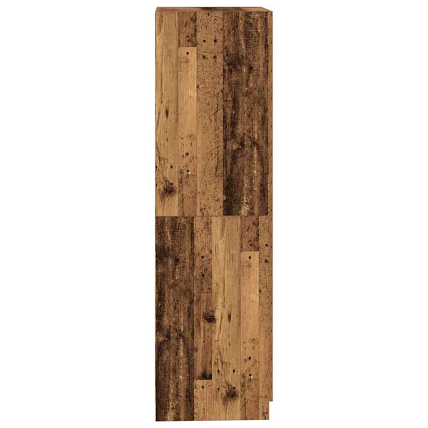 Kleiderschrank Altholz-Optik 80x52x180 cm