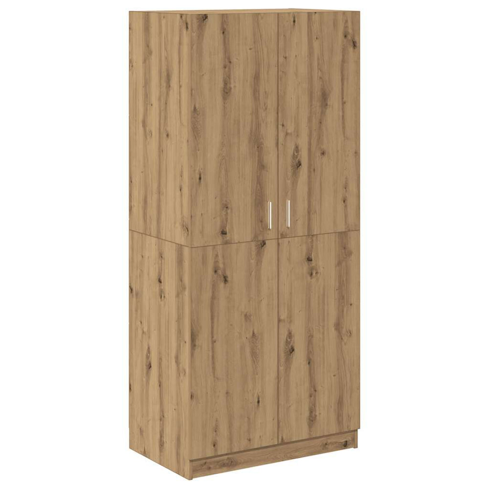 Kleiderschrank Artisan Eiche 80x52x180 cm