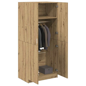 Kleiderschrank Artisan Eiche 80x52x180 cm