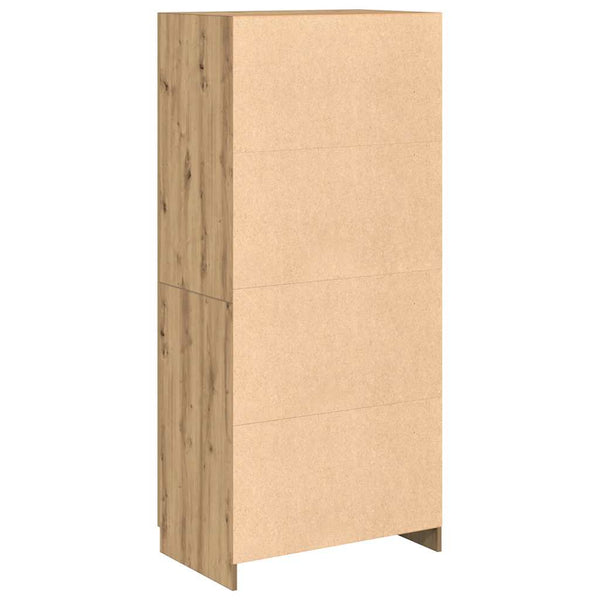 Kleiderschrank Artisan Eiche 80x52x180 cm