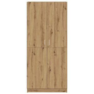 Kleiderschrank Artisan Eiche 90x52x200 cm