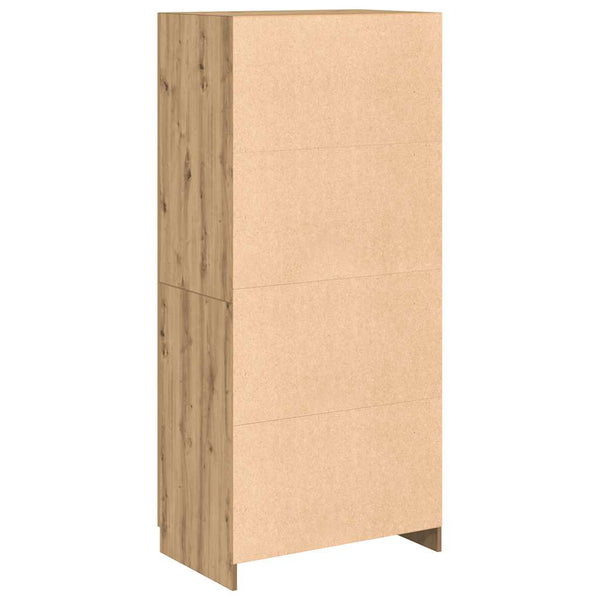 Kleiderschrank Artisan Eiche 90x52x200 cm