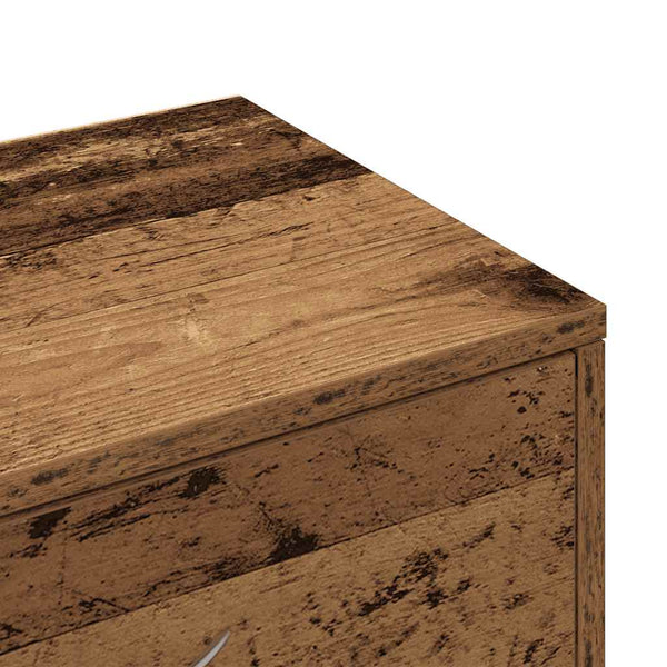 Sideboard Altholz-Optik mit 6 Schubladen