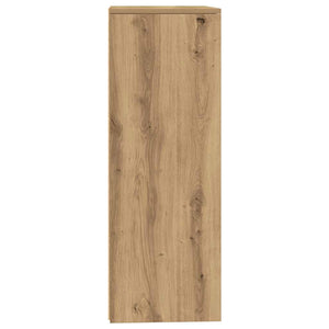 vidaXL Sideboard with 6 Drawers Artisan Oak 50x34x96 cm