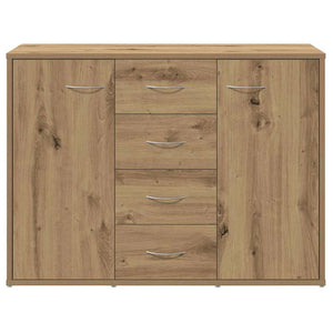 vidaXL Buffet Chêne Artisan 88x30x64 cm Bois d'ingénierie
