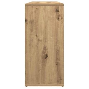 vidaXL Buffet Chêne Artisan 88x30x64 cm Bois d'ingénierie