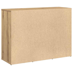 vidaXL Buffet Chêne Artisan 88x30x64 cm Bois d'ingénierie