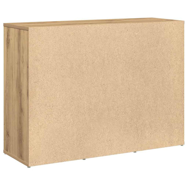 vidaXL Buffet Chêne Artisan 88x30x64 cm Bois d'ingénierie
