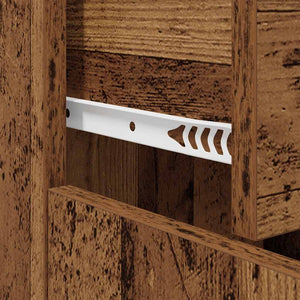 Sideboard Altholz-Optik 60x30x75 cm