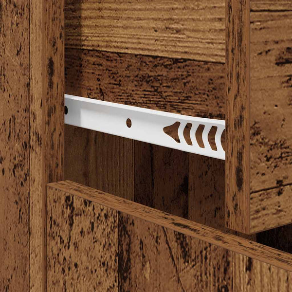 Sideboard Altholz-Optik 60x30x75 cm