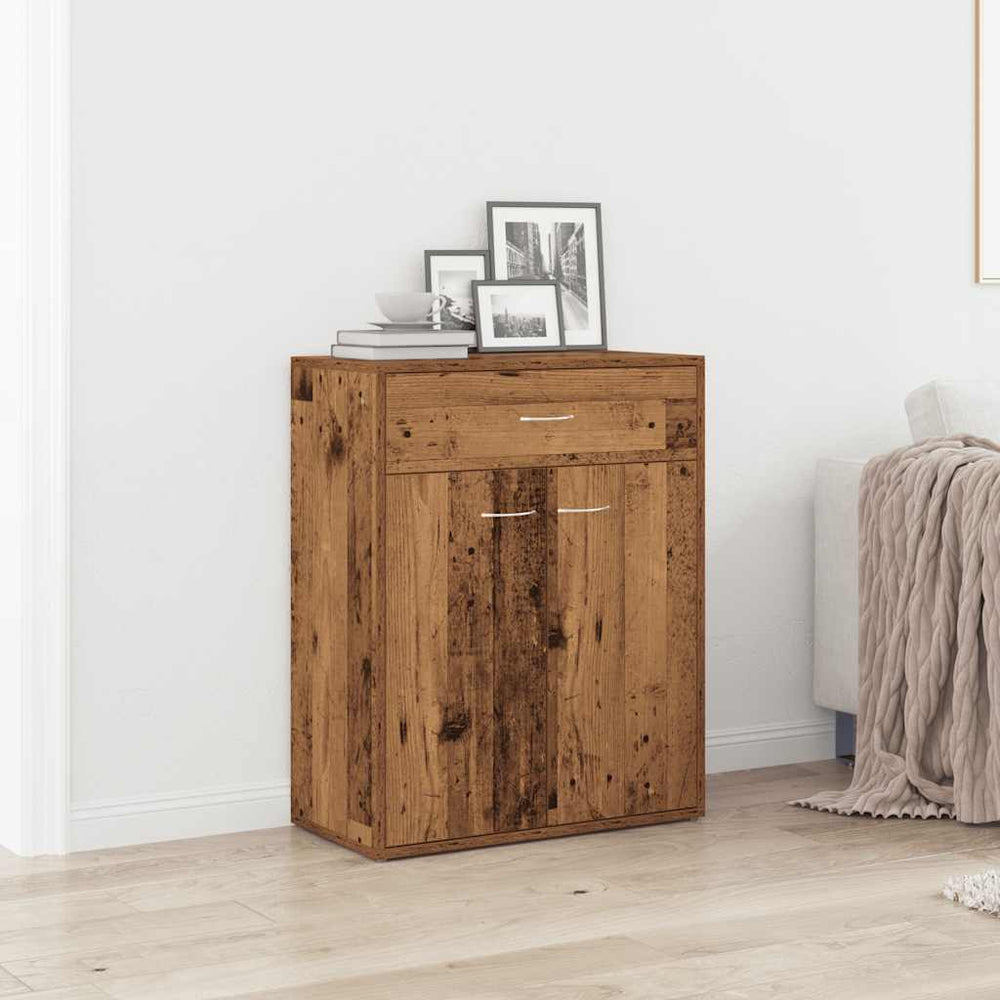 Sideboard Altholz-Optik 60x30x75 cm