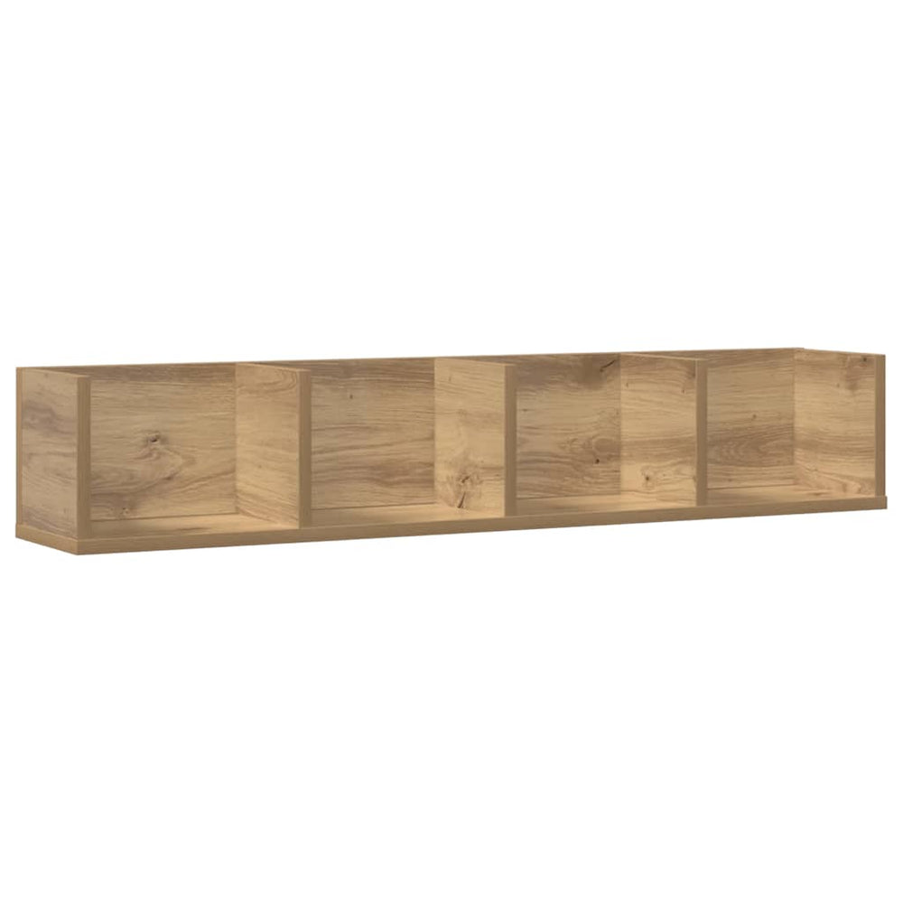 CD-Wandregal Artisan Eiche 100 cm