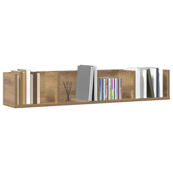 CD-Wandregal Artisan Eiche 100 cm
