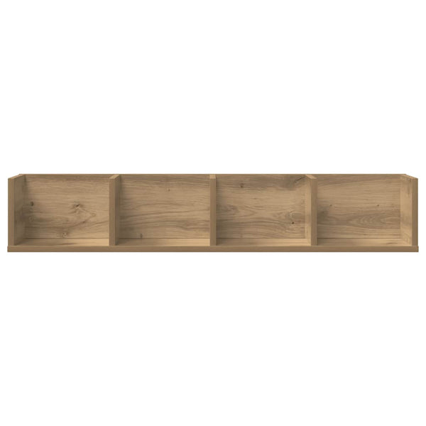 CD-Wandregal Artisan Eiche 100 cm